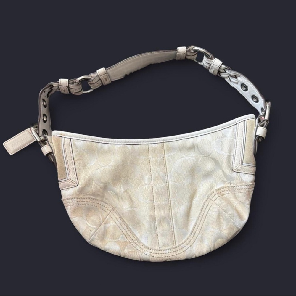 Coach White Bag
